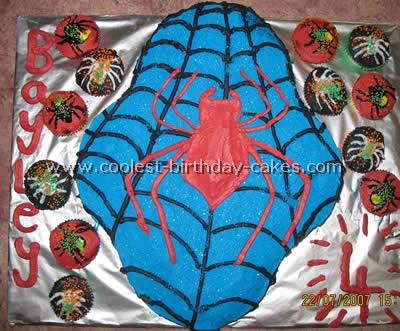 Coolest Pictures of a Spiderman Cake