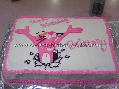 Coolest Pink Panther Picture Cakes on the Web's Largest Homemade Birthday Cake Gallery