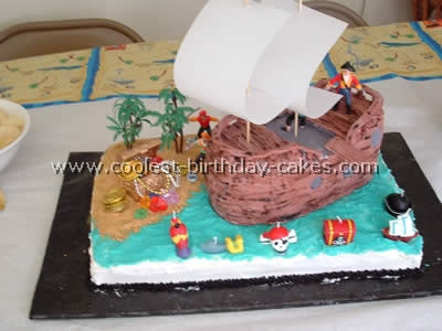 Coolest Pirate Birthday Cakes and How-To Tips