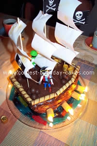 Pirate Birthday Cake