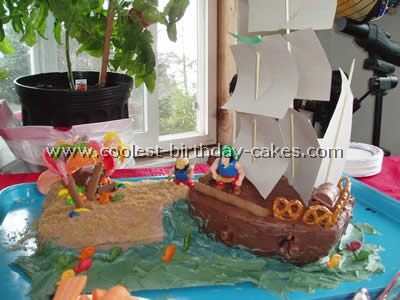 Pirate Birthday Cake