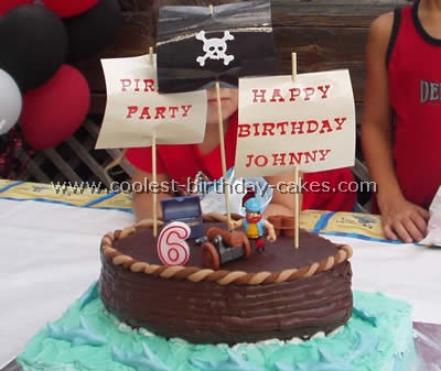 Pirate Birthday Cake