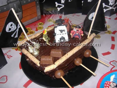 Pirate Birthday Cake