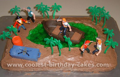Pirate Party Cake Photo