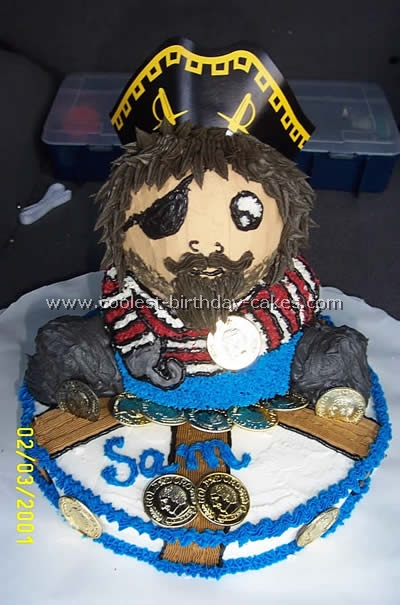 Pirate Party Cake Photo