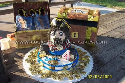 Pirate Party Cake Photo