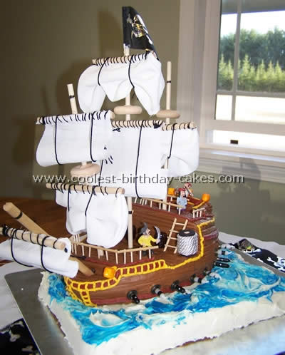 Pirate Ship Cake : 9 Steps (with Pictures) - Instructables