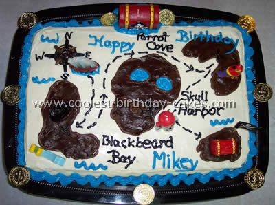 Coolest Pirate Cake Photo Gallery and How-To Tips