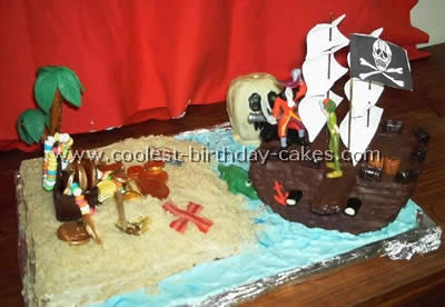 Treasure Island Pirate Cakes