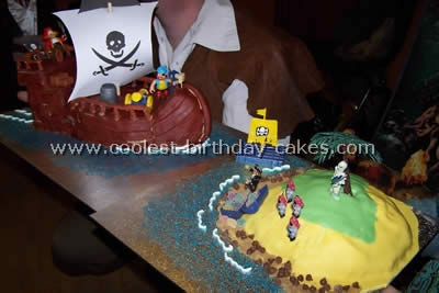 Treasure Island Pirate Cakes