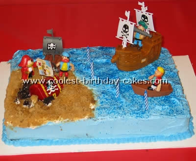 Treasure Island Pirate Cakes
