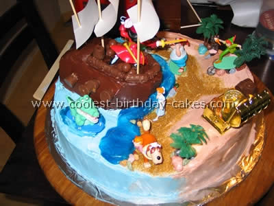 Treasure Island Pirate Cakes