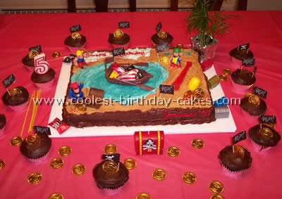 Treasure Island Pirate Cakes