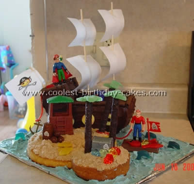 Treasure Island Pirate Cakes