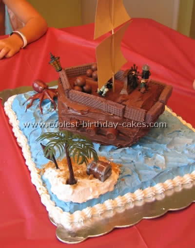 Treasure Island Pirate Cakes