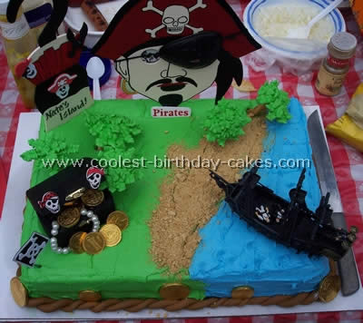 Treasure Island Pirate Cakes