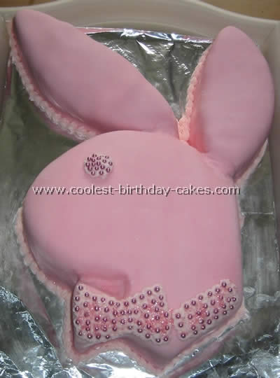 Playboy Bunny Cake Photo