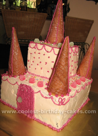 Princess Castle Cake