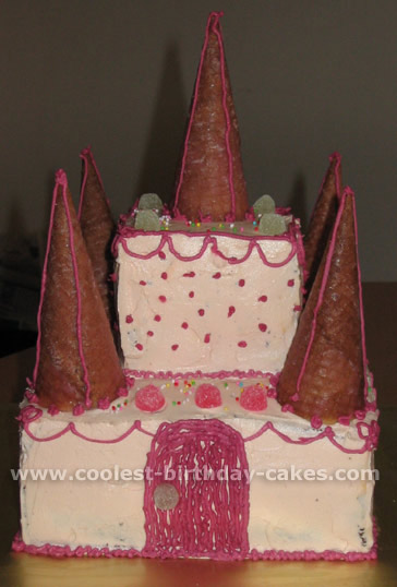 Princess Castle Cake