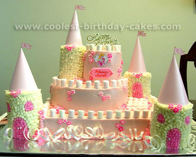 Princess Castle Cake