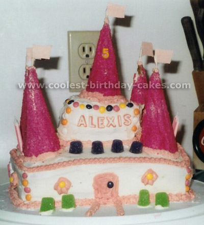 Princess Castle Cake