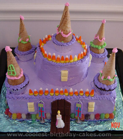 Princess Castle Cake