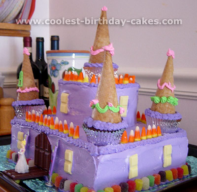 Princess Castle Cake