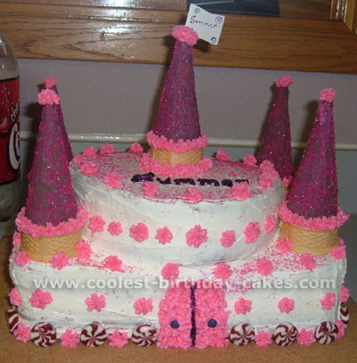 Princess Castle Cake