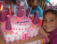 Princess Castle Cake