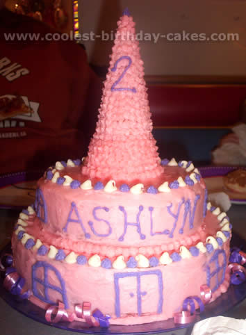 Princess Castle Cake