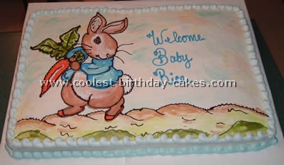 Peter Rabbit Cake Photo