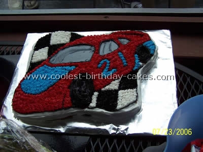 Race Car Cake