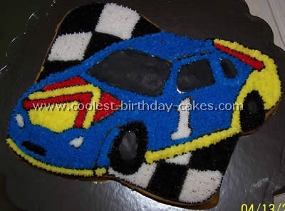 Race Car Cake