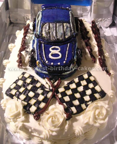 Race Car Cake Photo