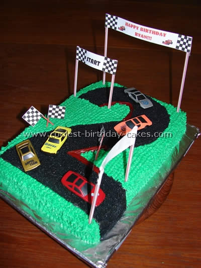 Race Track Cake