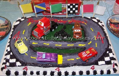 Race Track Cake