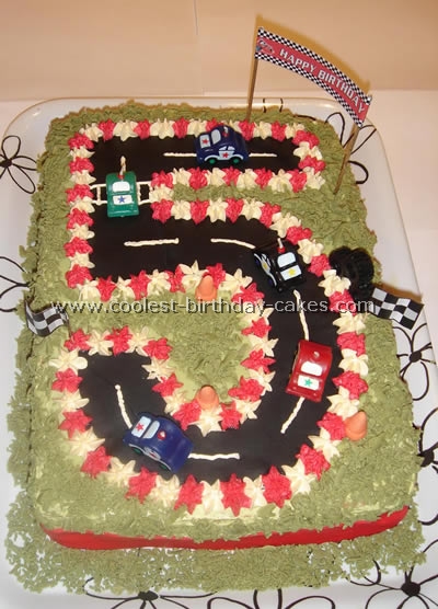 Race Track Cake