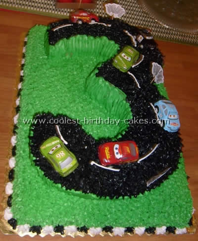 Race Track Cake