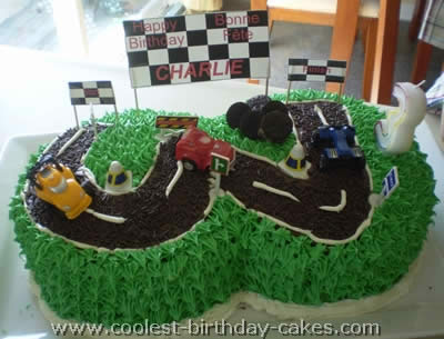 Race Track Cake