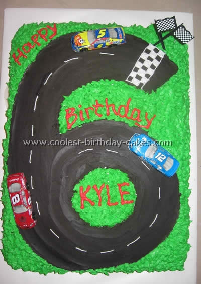 Race Track Cakes
