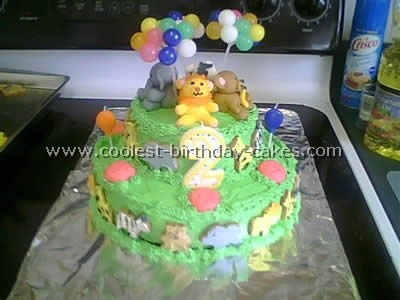 Jungle and Safari Cake