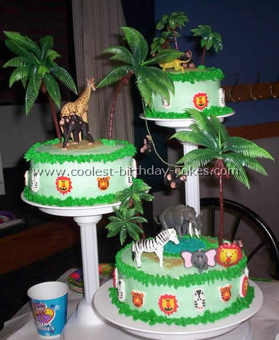 Jungle and Safari Cake