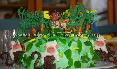 Jungle and Safari Cake