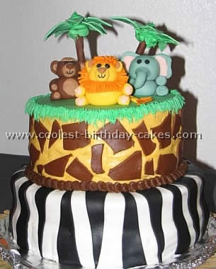 Jungle and Safari Cake