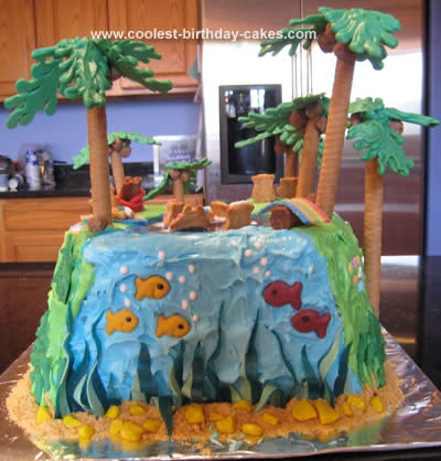 Jungle and Safari Cake