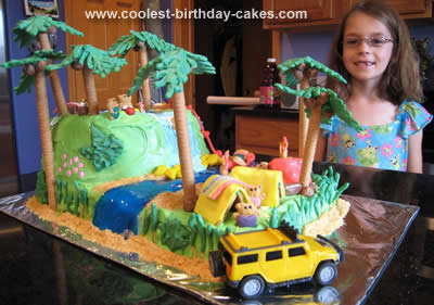 Jungle and Safari Cake