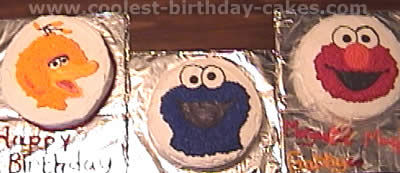 Sesame Street Birthday Cake Photo