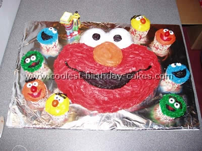 Sesame Street Birthday Cake Photo