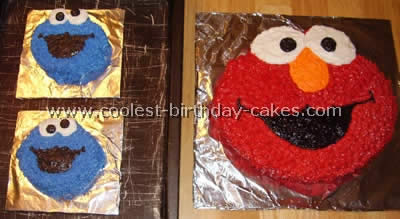 Sesame Street Birthday Cake Photo
