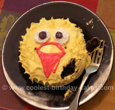 Sesame Street Big Bird Cake Photo
